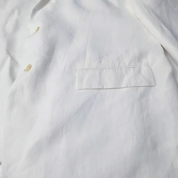 Lauren Ralph Lauren Men's Lassiter UltraFlex Tailored Linen White Jacket 48L NWT